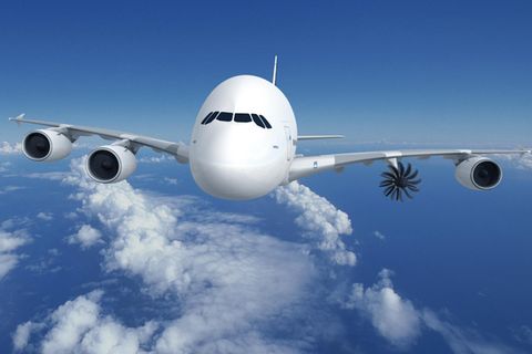 Airbus A380 mit neuer Turbine