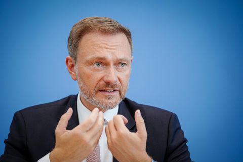 Christian Lindner (FDP), Bundesminister der Finanzen
