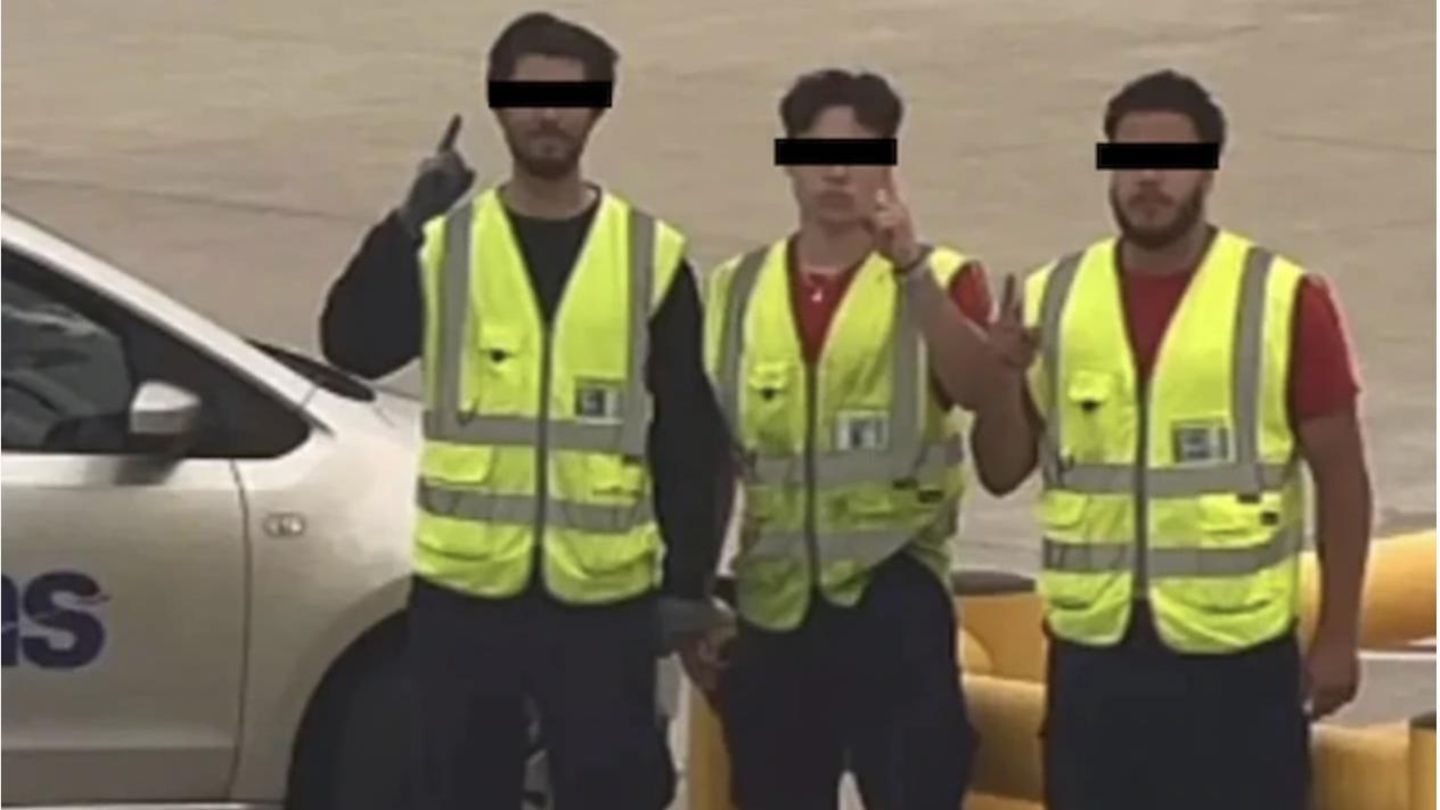 IS greeting: Three employees at Düsseldorf Airport are laid off
