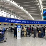 Heathrow Airport, Großbritannien