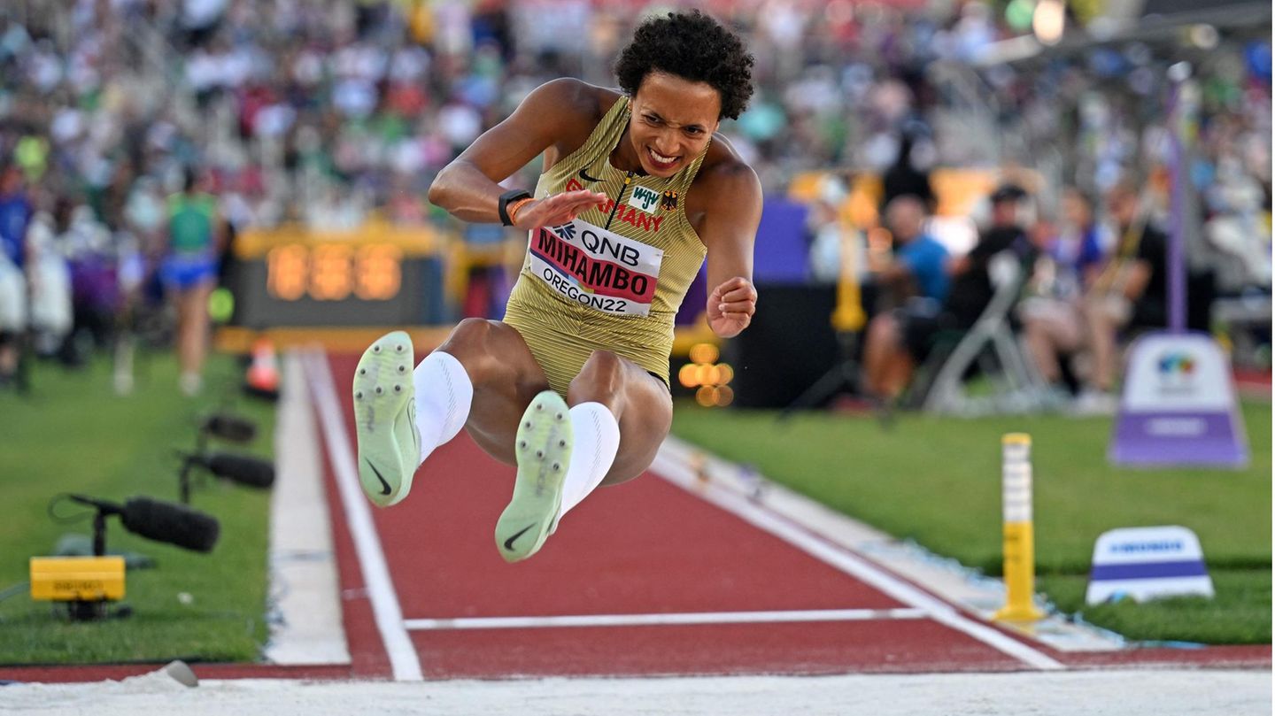 Verteidigte in den USA ihren WM-Titel: Die deutsche Weitspringerin Malaika Mihambo