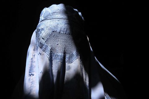 Afghaninnen in Burka
