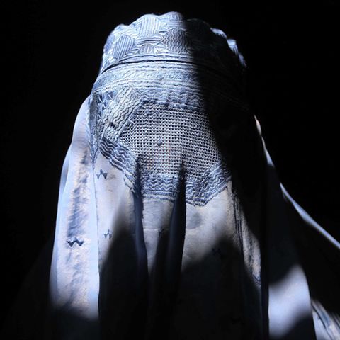 Afghaninnen in Burka