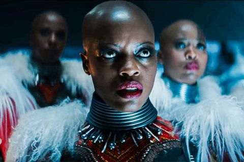 Schauspielerin Danai Gurira in "Black Panther: Wakanda Forever"