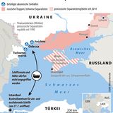 Übersichtskarte zum Abkommen zum Getreideexport