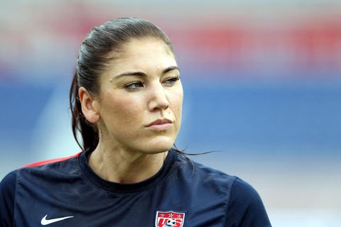 Die frühere US-Torhüterin Hope Solo