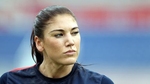 Die frühere US-Torhüterin Hope Solo