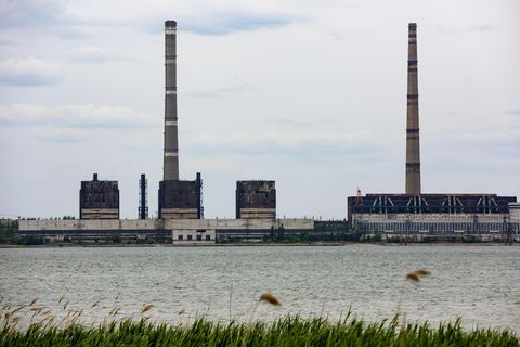 Kohlekraftwerk Ukraine
