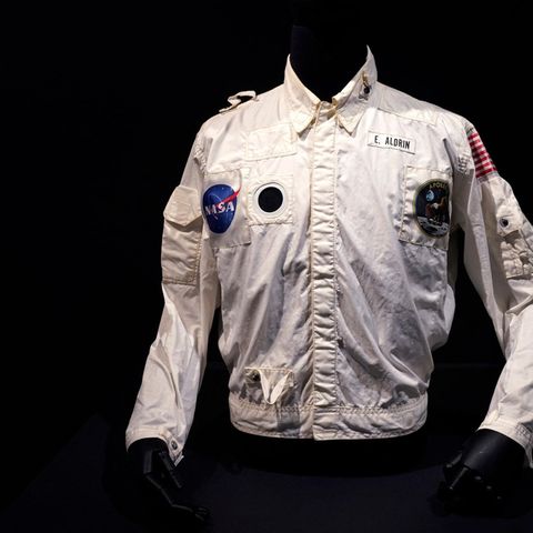 Mit dieser Jacke startete Buzz Aldrin zur "Apollo 11"-Mission