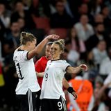 Frauen-Fussball EM: DFB-Team feiert