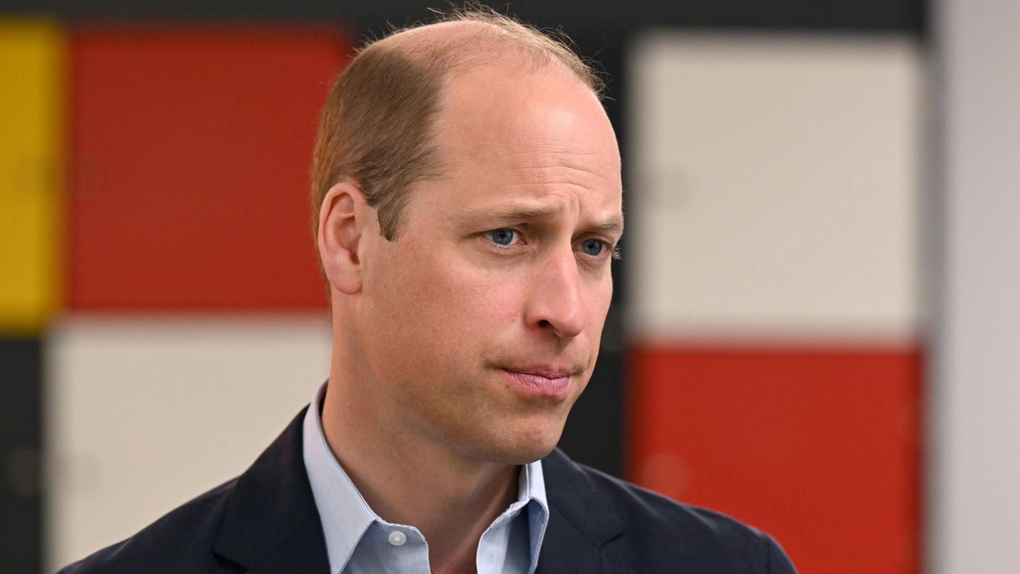 Prinz William bei einem besuch in London