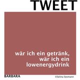 "#kleingedrucktes": "Am Rucksack meines Herzens bist du die Diddlmaus": Die besten Tweets von Selina Seemann