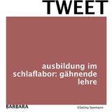 "#kleingedrucktes": "Am Rucksack meines Herzens bist du die Diddlmaus": Die besten Tweets von Selina Seemann