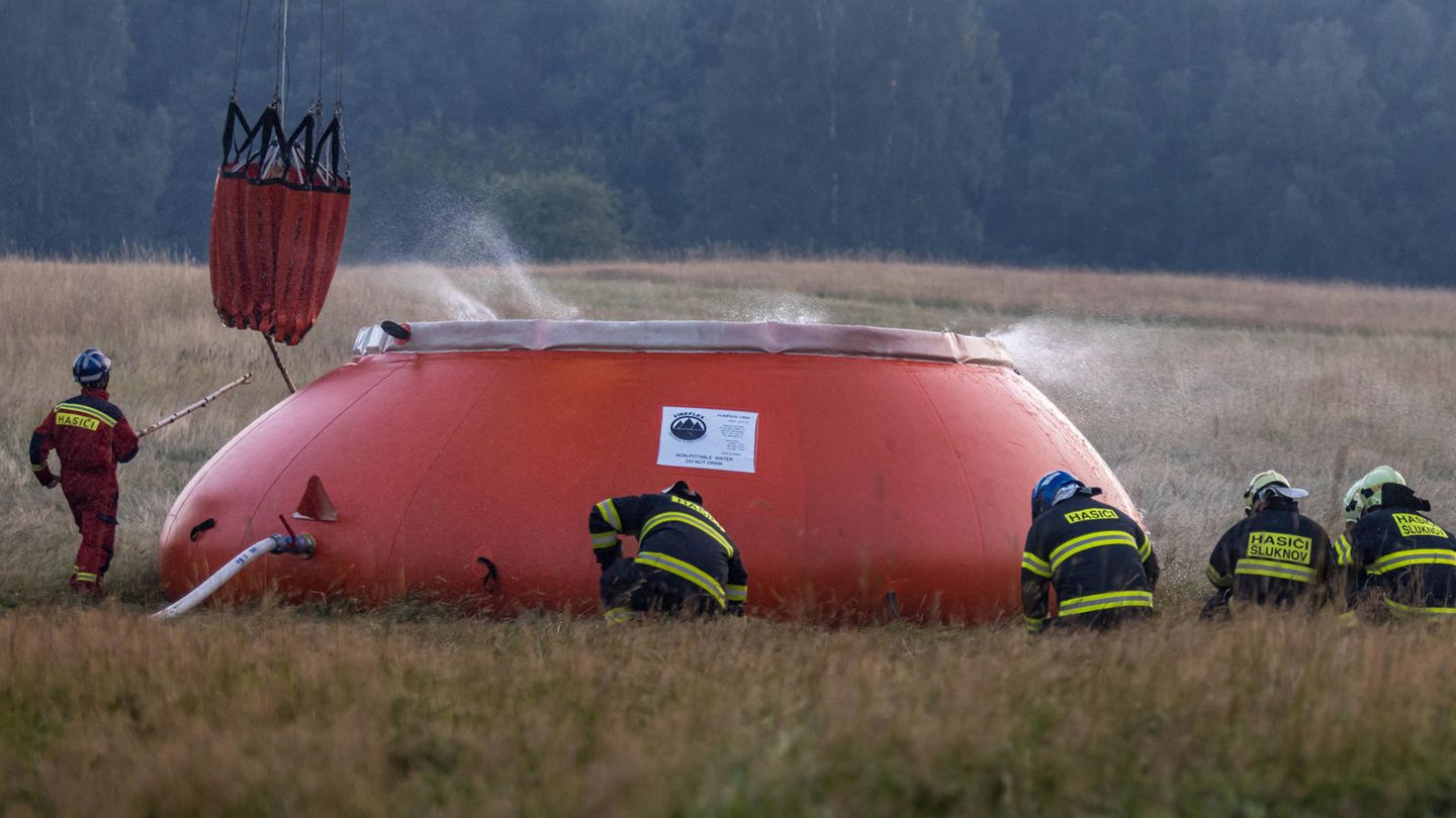 Großer Wasserbehälter