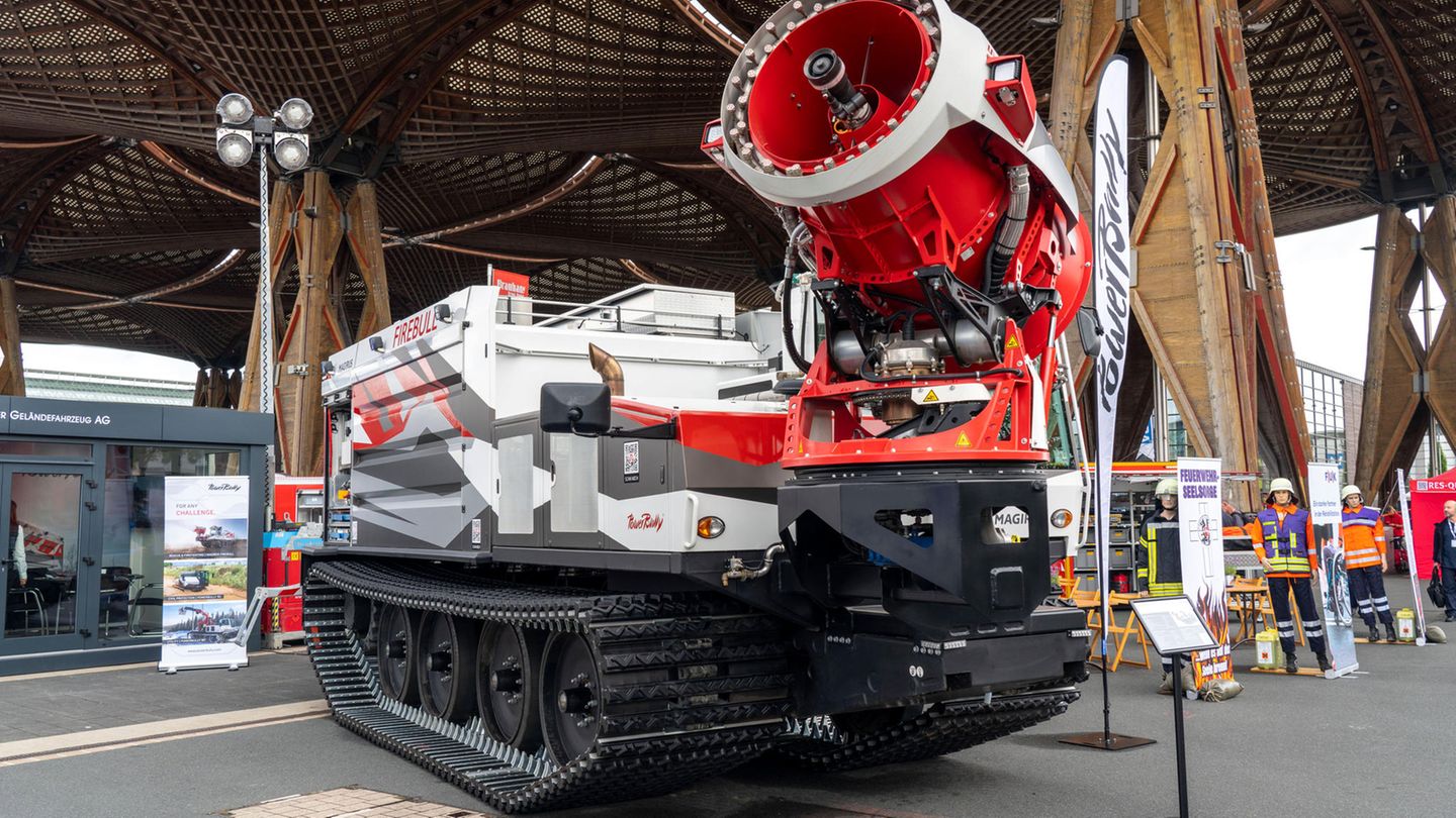 Kleiner Feuerlöschpanzer