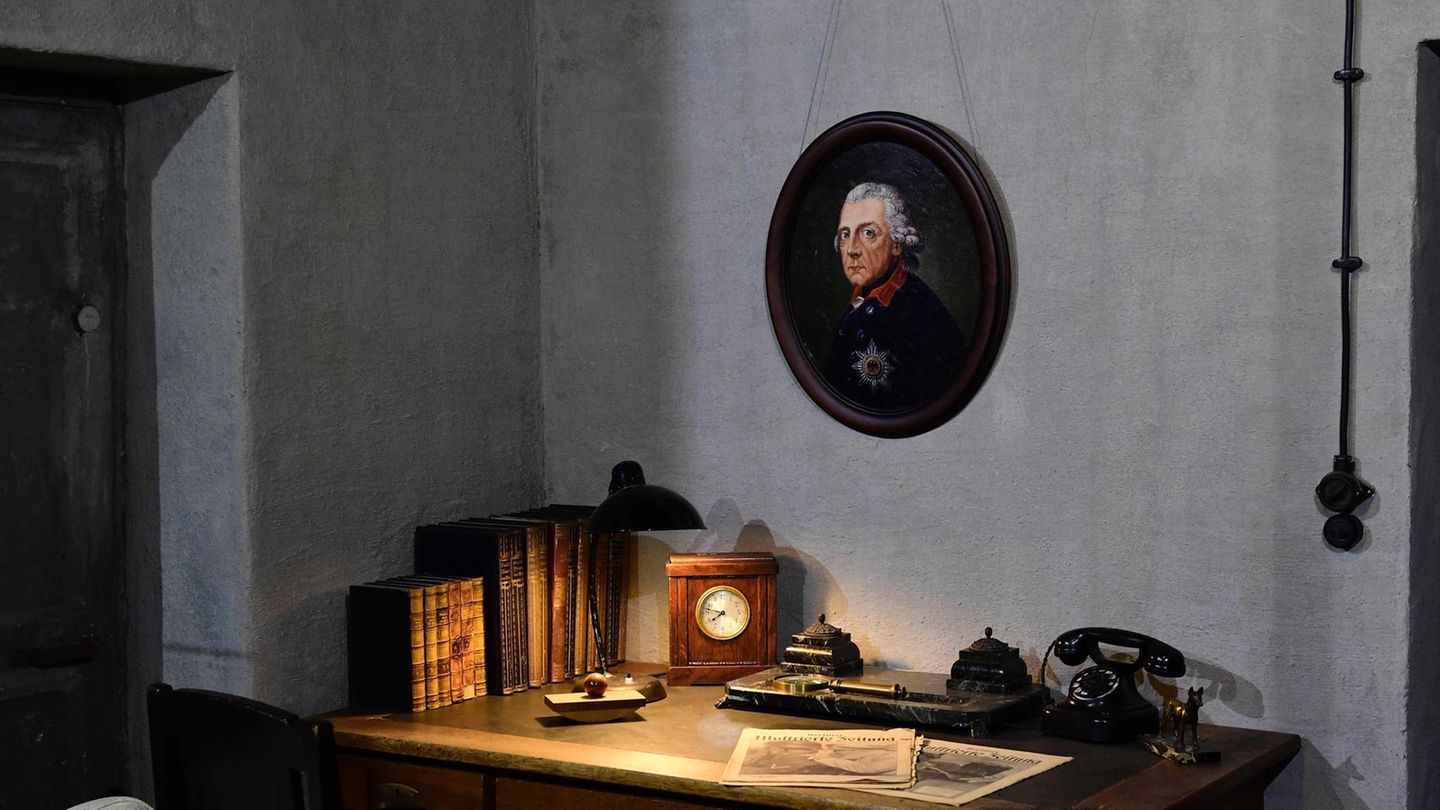 Ein Blick in den "Führerbunker"