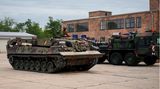 Bergepanzer auf Bundeswehrgelände