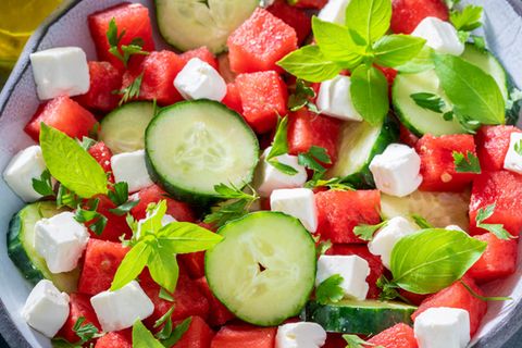 Leckeres Rezept: Erfrischender Melone-Feta-Salat – nach Herzogin Kate
