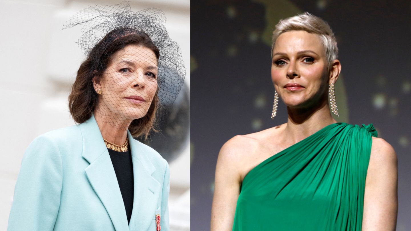 Auf dem Königsweg: Prinzessin Caroline und Fürstin Charlène von Monaco: Eiszeit? Prinzessin Caroline und Fürstin Charlène von Monaco: Eiszeit?