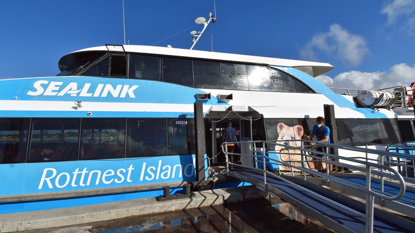 Fähre nach Rottnest Island