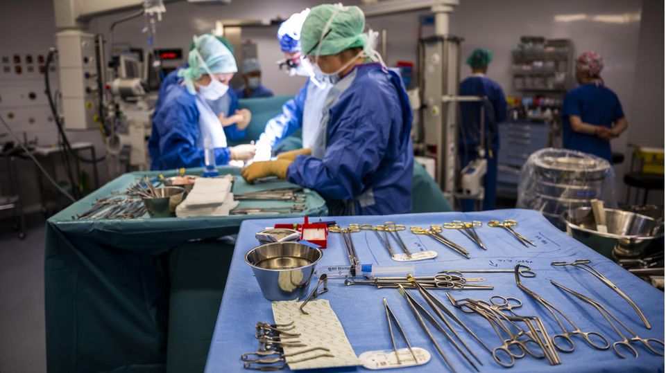OP-Saal vor einer Transplantation