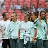 Die Nationalspielerinnen in Wembley