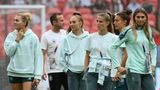 Die Nationalspielerinnen in Wembley