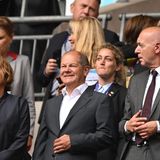 Olaf Scholz in Wembley