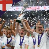 Frauen Fußball EM Siegerehrung