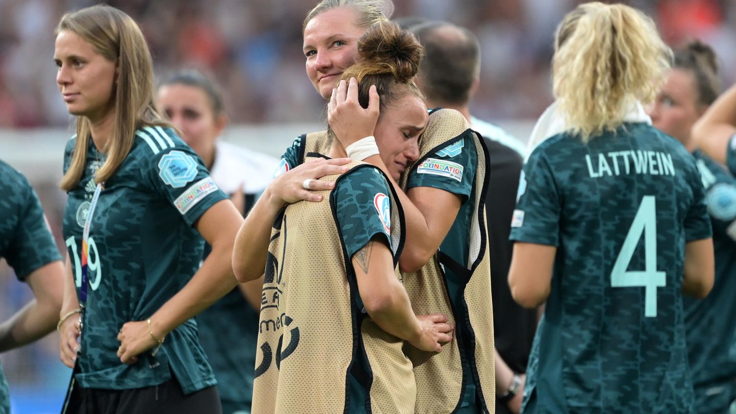 Frauen Fußball EM Deutschland Trost