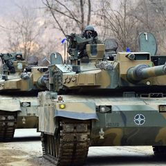 K-2 Black Panther der süd-koreanischen Streitkräfte.