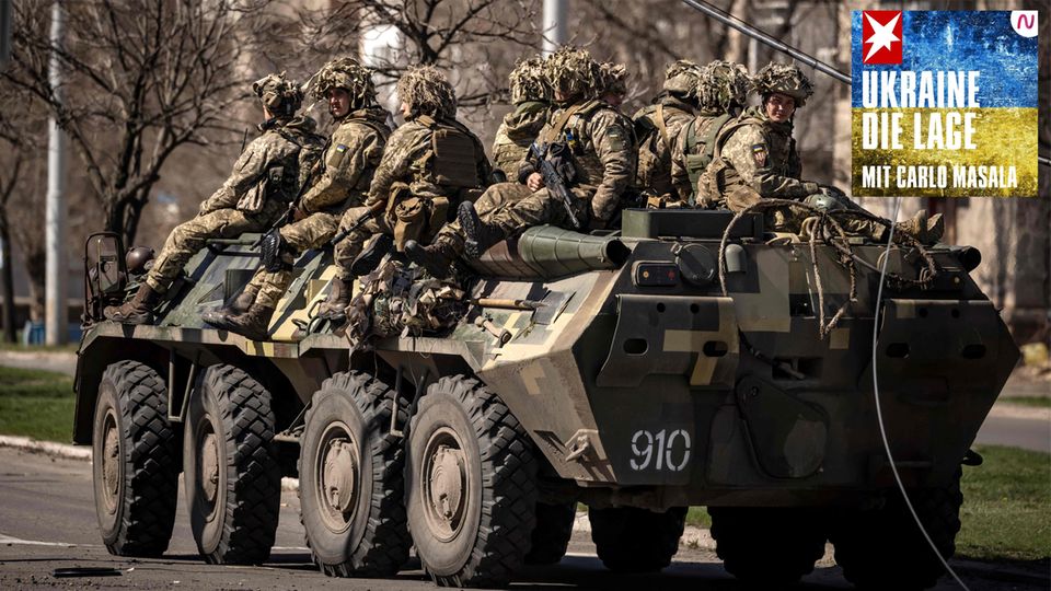 Ukraine Truppentransporter Donbass