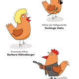 Tobias Schülert hat prominente Vertreter der Zunft vorgestellt: Dschingis Hahn, Barbara Hühneberger und - wer kennt ihn nicht? - Hahn Solo. 