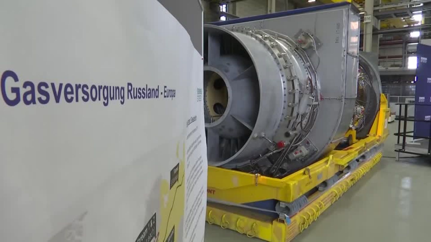 Video: Scholz macht Russland für Gas-Turbinen-Streit verantwortlich