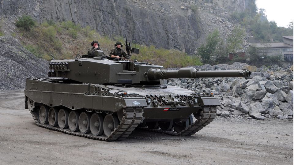 Bei den spanischen Leopard 2A4 handelt es sich um Modelle, die seit 2008 vor sich hingammeln.