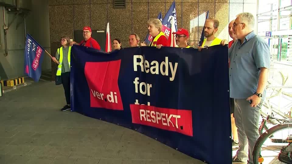 Video: Tarifverhandlungen für das Lufthansa-Bodenpersonal gehen in die dritte Runde