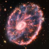 James Webb Telekop - Aufnahme der Wagenrad-Galaxie