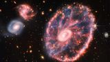 James Webb Telekop - Aufnahme der Wagenrad-Galaxie