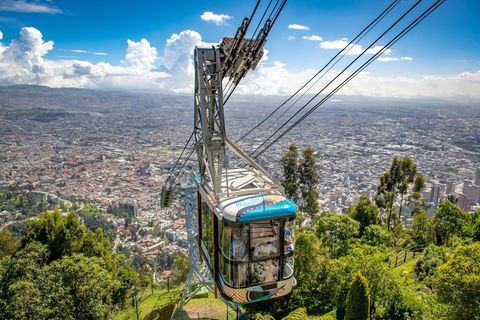 Seilbahn in Bogotá