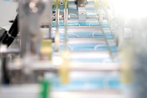 Symbolbild zur Maskenproduktion