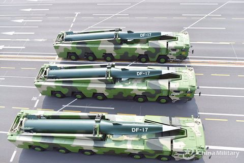 Peking hat zu Beginn der Manöver Hyperschallraketen gestartet, die über Taiwan hinwegflogen.