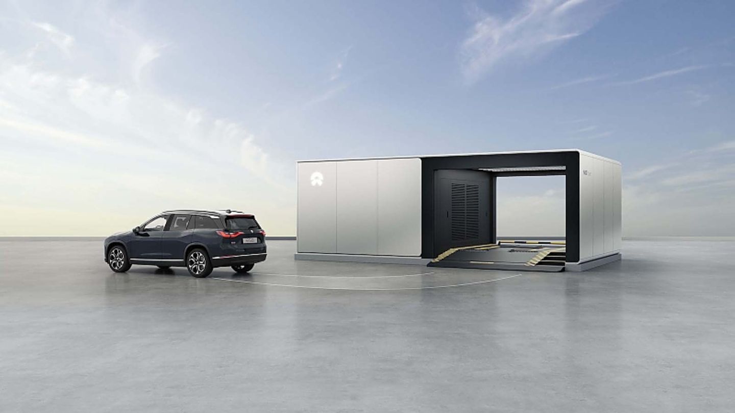 NIO Power Battery Swap