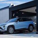 Der Nio-Akkutausch dauert etwa fünf Minuten