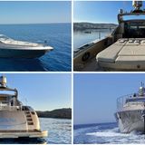 Außenansichten der Jacht "Zeus"