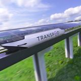 Die Röhren werden auf Stelzen durch das Land gelegt. 