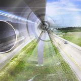 Zumindest in den Renederings sind die Röhren durchsichtig.