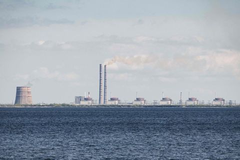 Das Atomkraftwerk Saporischschja in der Ukraine