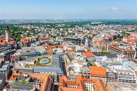 Leipzig von oben
