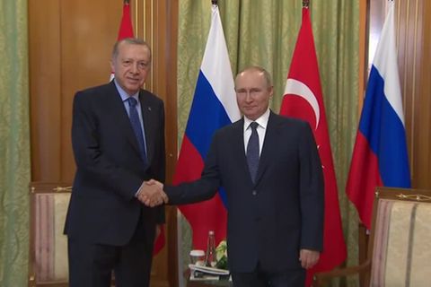 Video: Putin und Erdogan - zweites Treffen innerhalb weniger Wochen