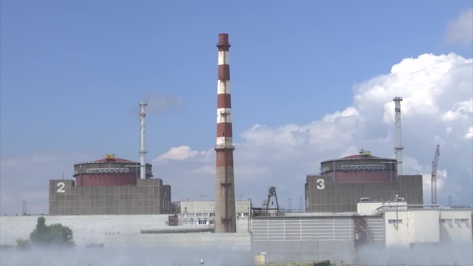 Video: Atomkraftwerk Saporischschja beschossen - Streit über Urheber